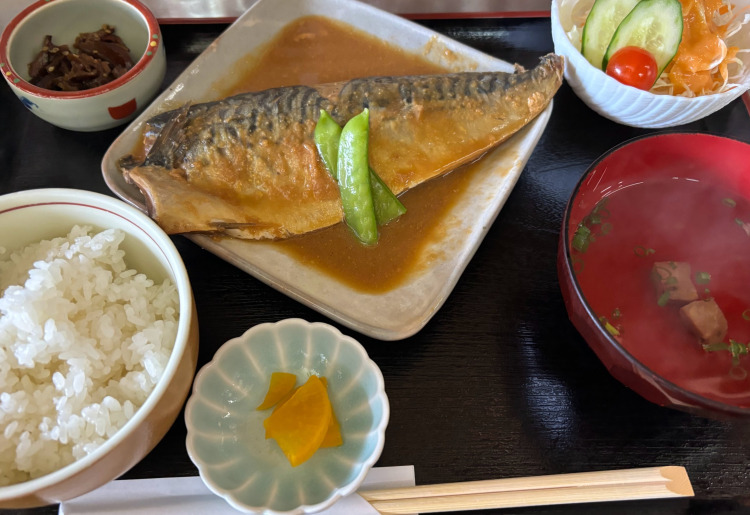 サバみそ煮定食